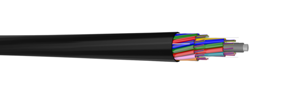 Миникабель оптический для пневмозадувки в микротрубки A-DQ(ZN)2Y до 288 волокон