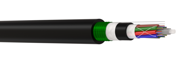 Optische kabel zur Installation in Rohr-Systemen unterstützt die Verbrennung nicht КС-ОКLnf